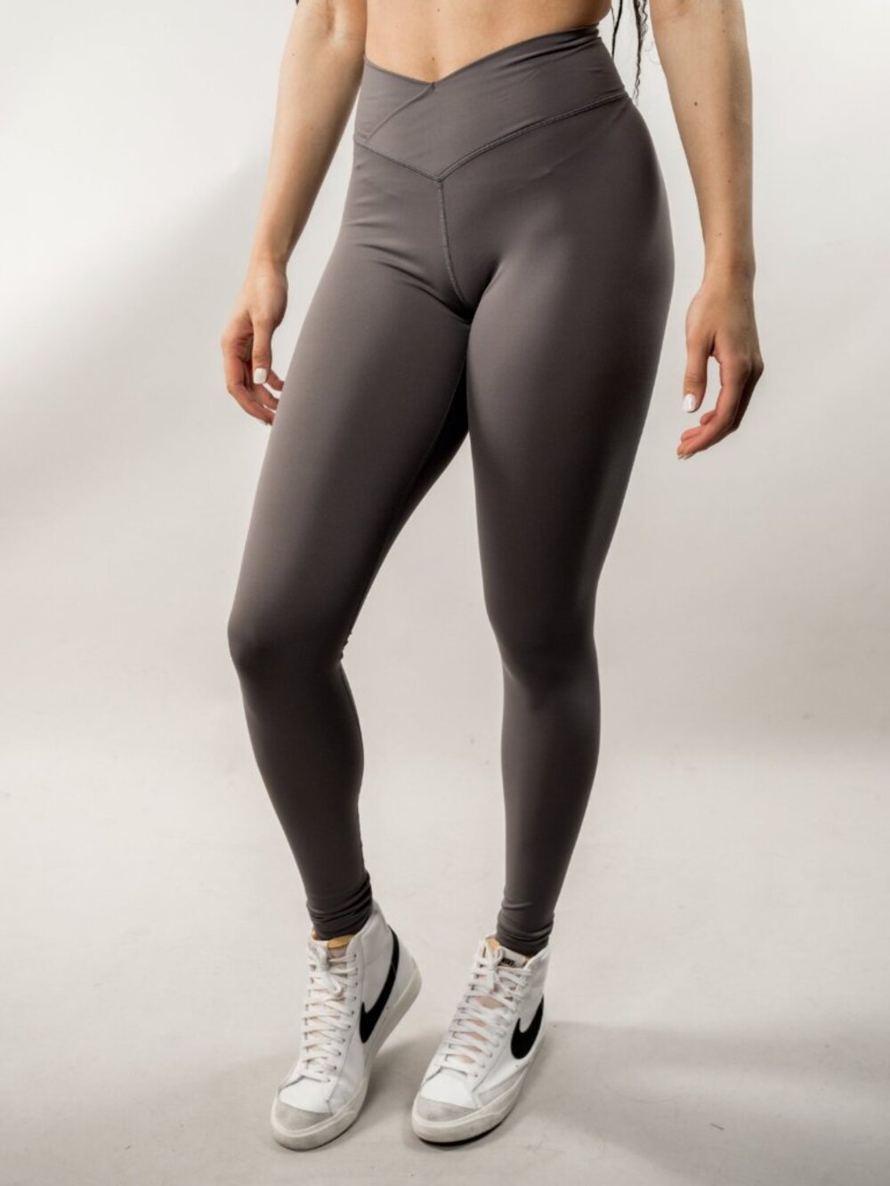 Tall 31" Effortless Vortex Classic Leggings- Alloy Steel